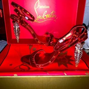 CL Lipstrass Queen heels